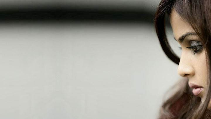 Genelia D’souza Side Sad Face Closeup